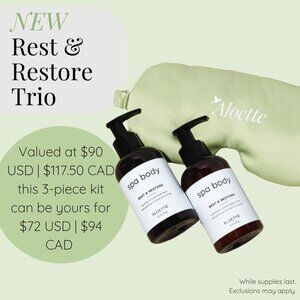Aloette Rest & Restore Trio